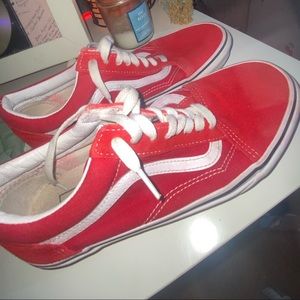 Red Vans